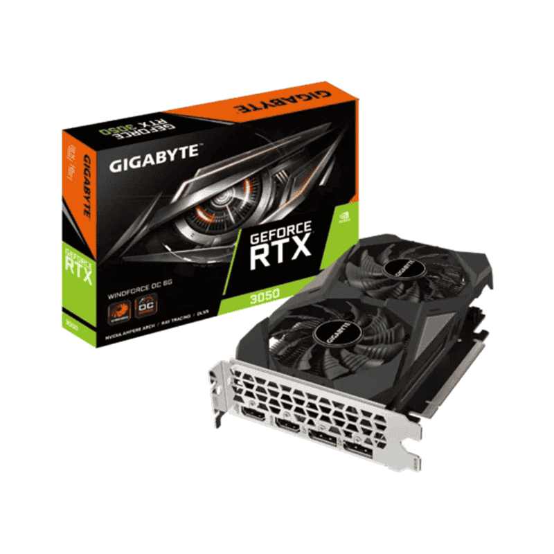 Gigabyte GeForce RTX 3050 WINDFORCE OC 6GB Graphics Card - Image 2