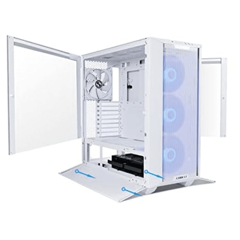 Lian Li Lancool III Mid-Tower ATX Gaming Case – White - Image 2