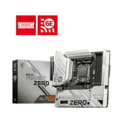 MSI B650M Project Zero M-ATX AM5 DDR5 Gaming Motherboard