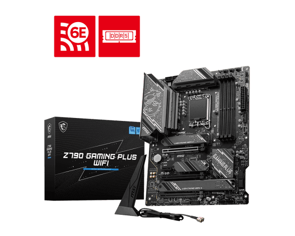 MSI Z790 Gaming Plus WiFi ATX LGA1700 DDR5 Gaming Motherboard