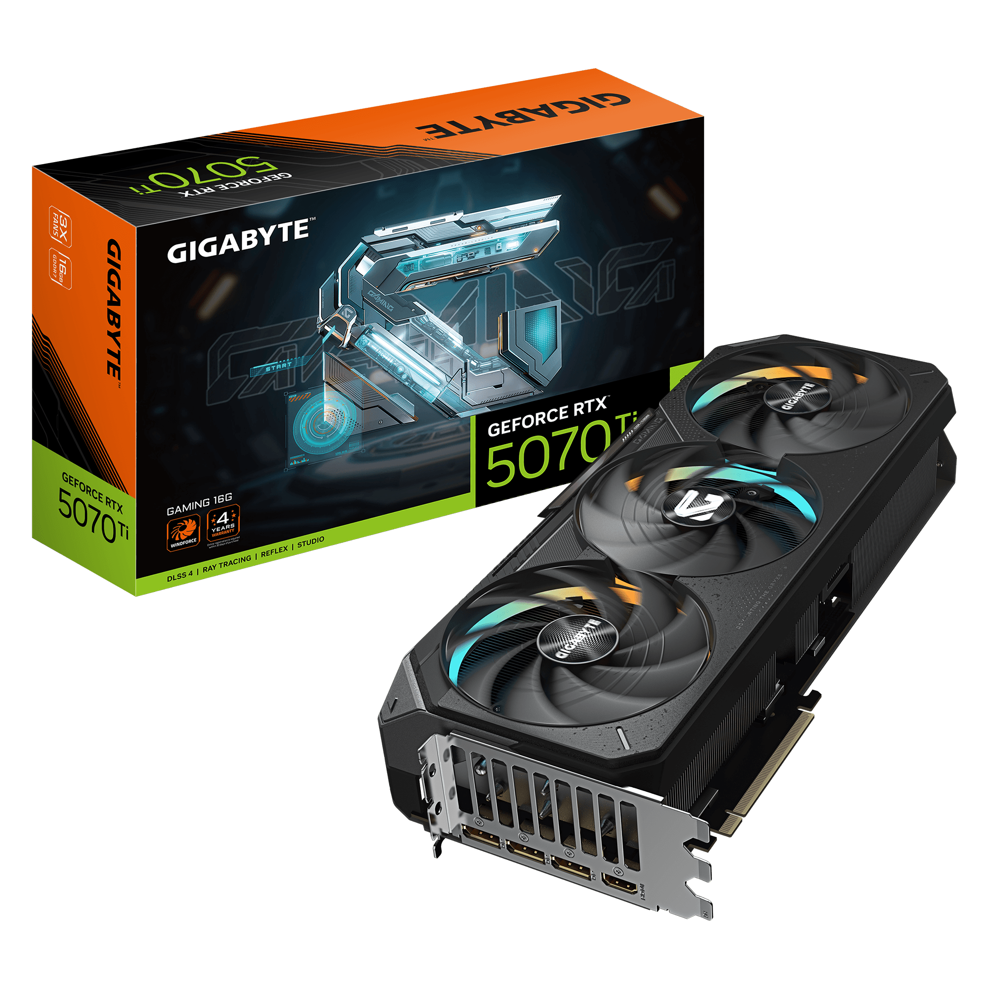 Gigabyte GeForce RTX 5070 Ti Windforce OC SFF 16GB Graphics Card