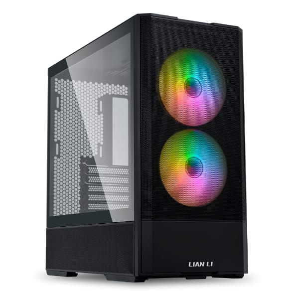 Lian Li Lancool 207 ARGB ATX Mesh Gaming Case – Black/White