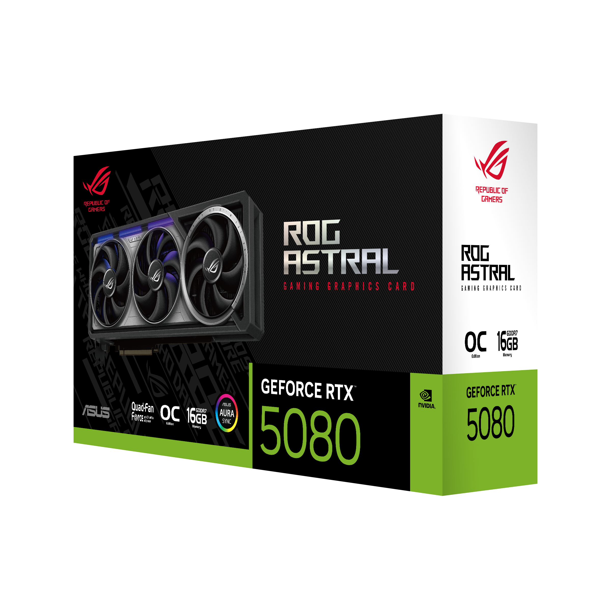 Asus ROG Astral GeForce RTX 5080 16GB OC Graphics Card