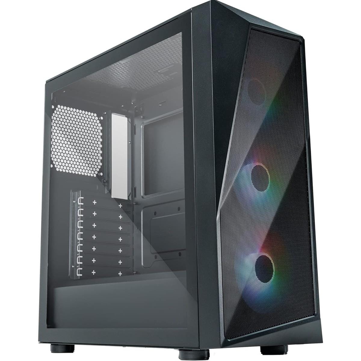 Cooler Master CMP 520 ARGB Mid-Tower ATX Gaming Case – Black