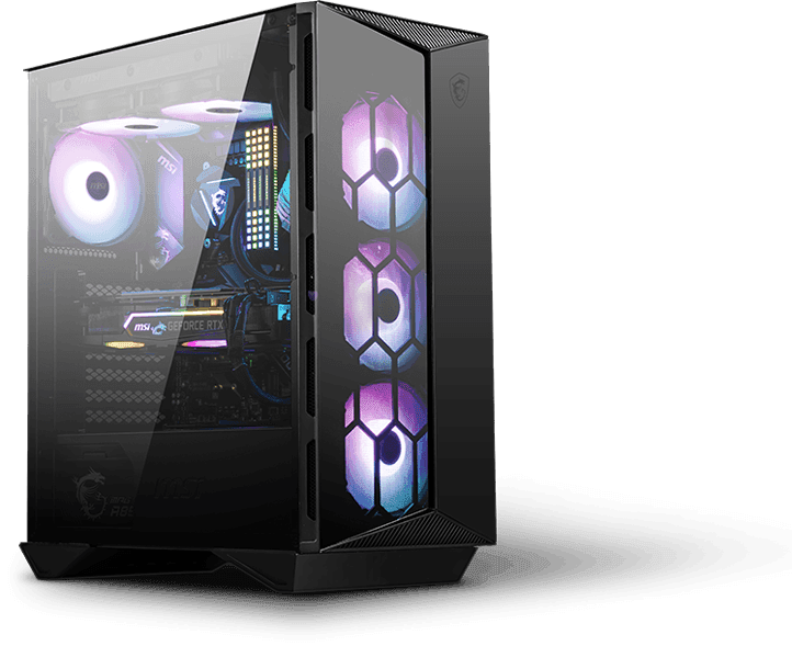 MSI MPG Gungnir 110R ARGB Mid-Tower ATX Gaming Case – Black