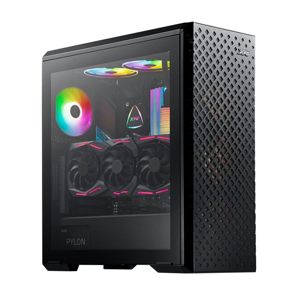 XPG Defender Pro Mid-Tower PC Case – Black