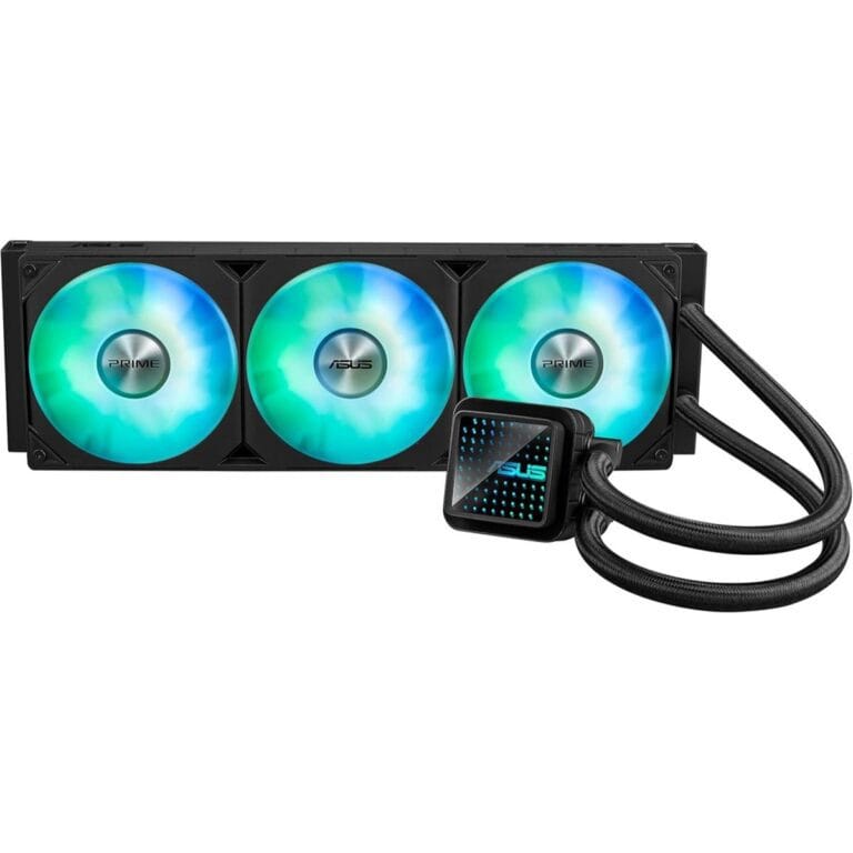 Asus Prime LC 360 ARGB 360mm ARGB AIO CPU Liquid Cooler – Black/White