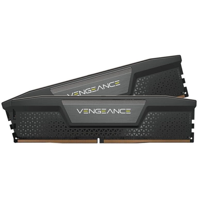 Corsair Vengeance 32GB (2x16GB) 6400MT/s CL36 DDR5 Desktop Memory – Black/White