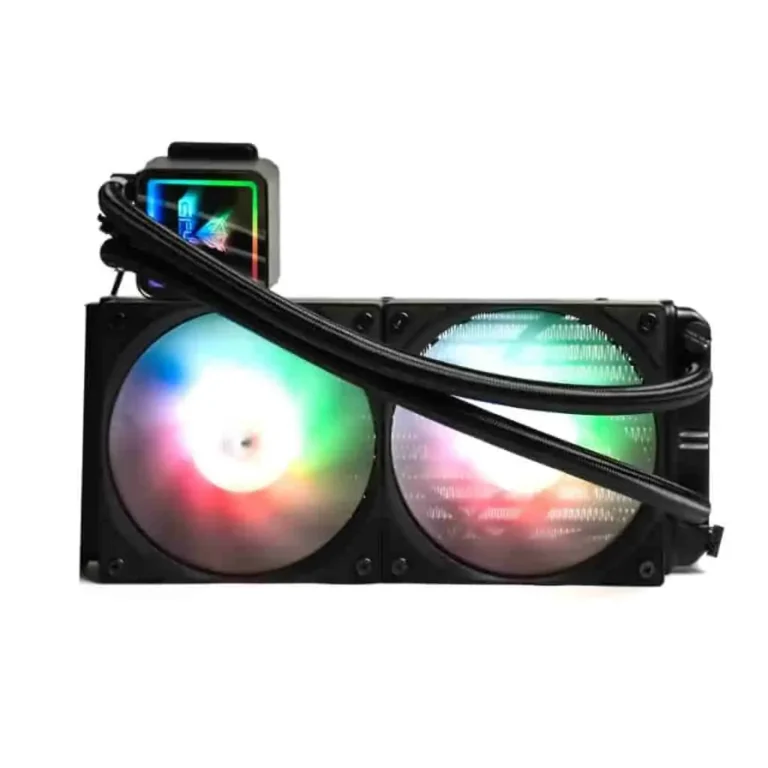 GFury Hurricane GF-240 ARGB 240mm AIO CPU Liquid Cooler – Black