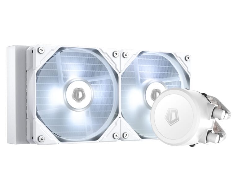 ID-Cooling FrostFlow X 240 Lite Snow AIO Liquid CPU Cooler – White