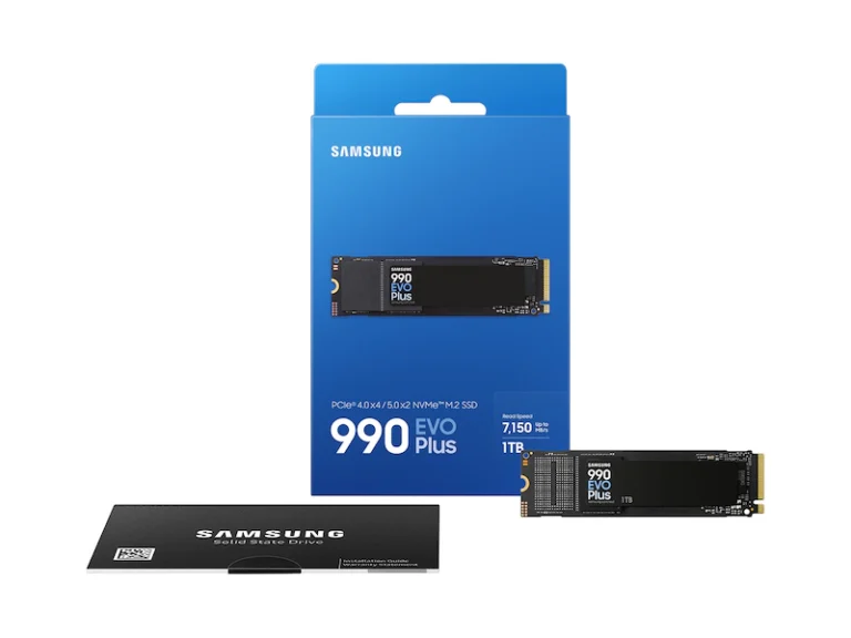 Samsung 990 EVO Plus NVMe M.2 Gen 4 SSD – 1TB/2TB/4TB