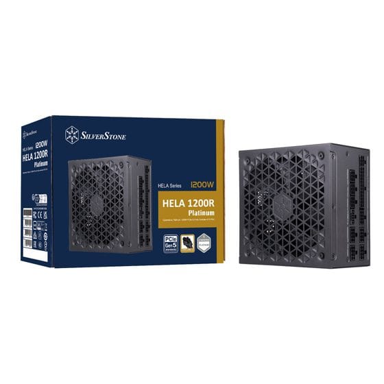 SilverStone HELA 1200R 1200W 80+ Platinum ATX 3.1 Fully Modular Power Supply