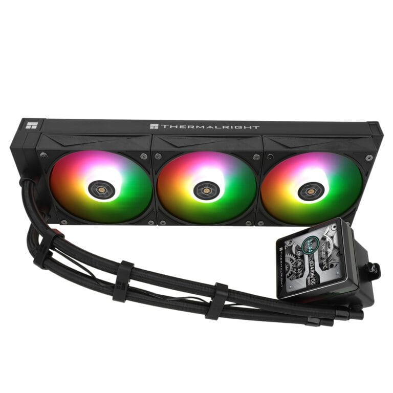 Thermalright Grand Vision 360 ARGB 360mm CPU Liquid Cooler – Black/White