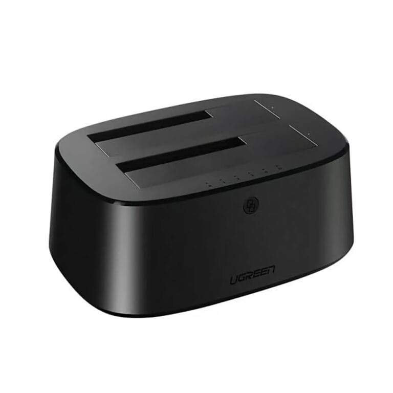 UGREEN 50857 Dual Bay SATA Docking Station – 2.5″ and 3.5″