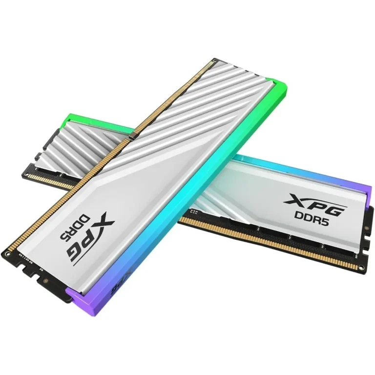 XPG Lancer Blade RGB 64GB DDR5 6000MHz CL30 (2x32GB) Desktop Memory – White
