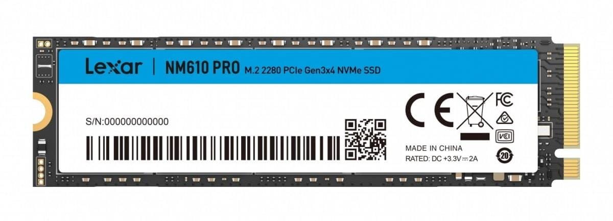 NM610 PRO NVMe SSD 1TB 3300MB/s