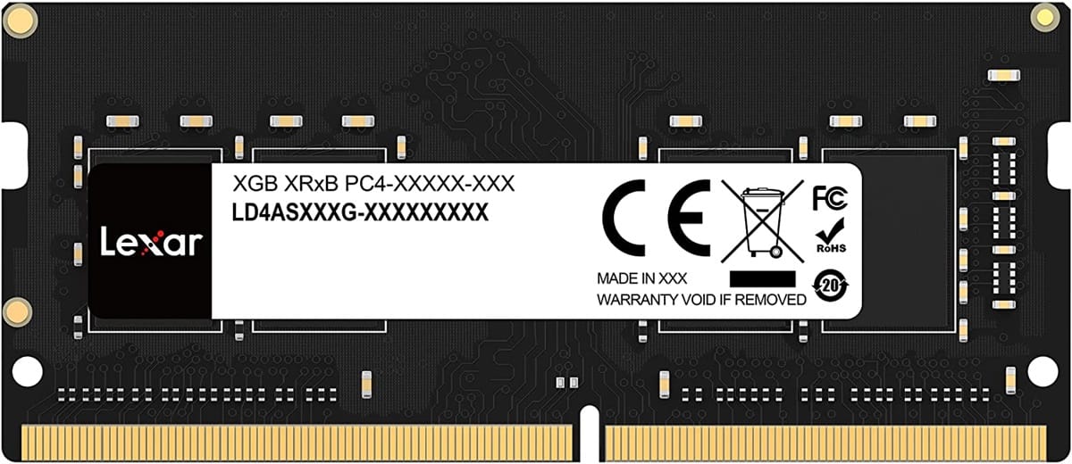 Lexar DDR4 Laptop RAM 16GB 3200MHz High Performance