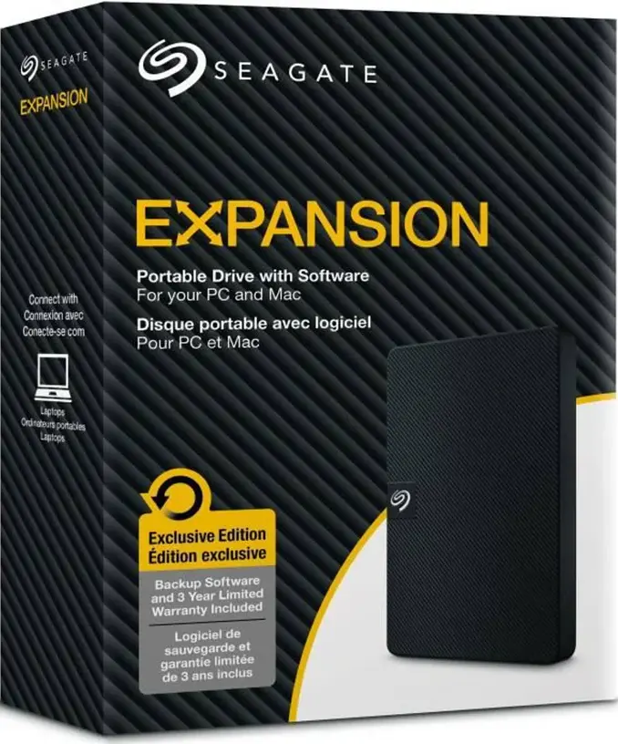 Seagate Expansion Portable Hard Drive 1TB – Reliable Storage