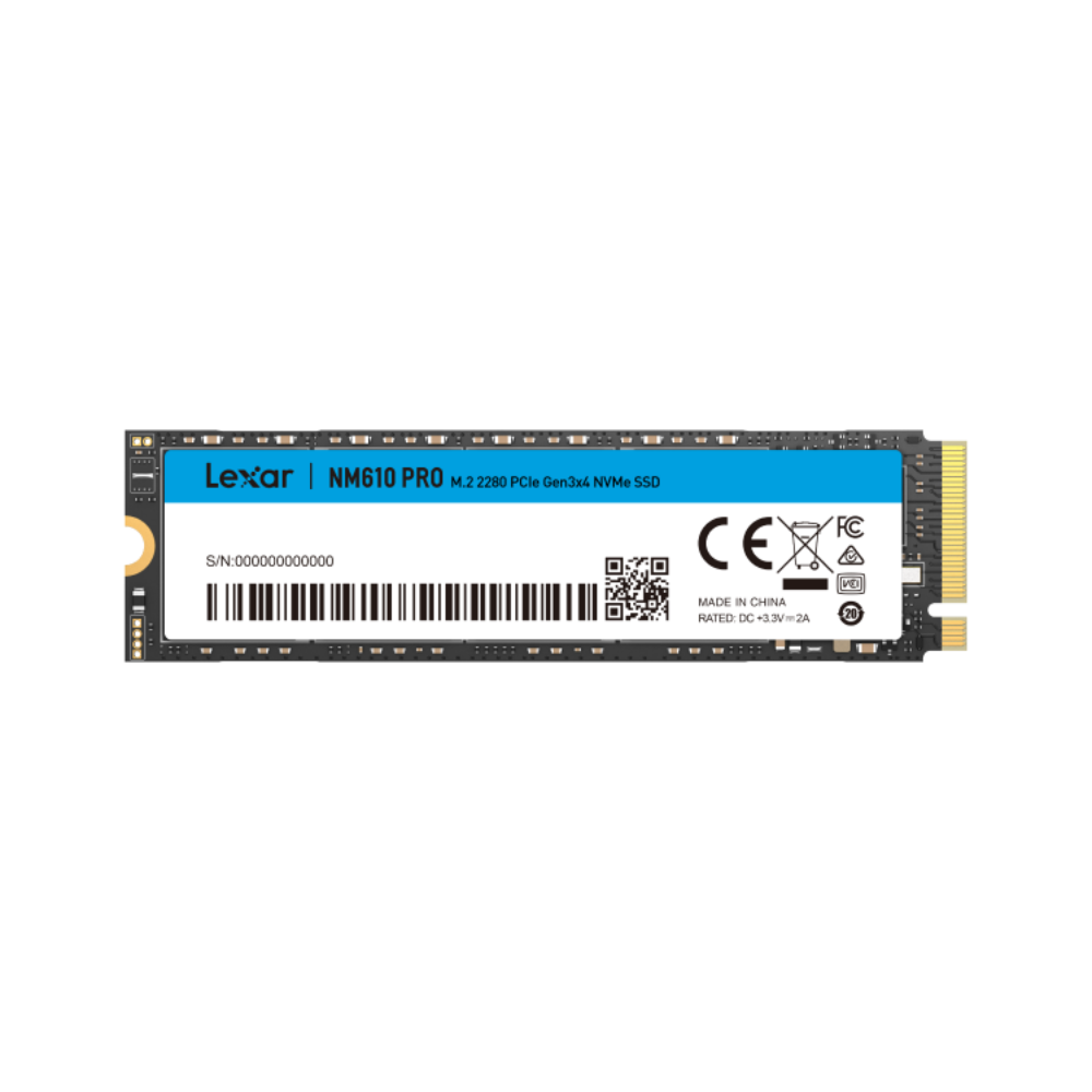 Lexar NM610 Pro NVMe SSD 500GB 3300MB/s